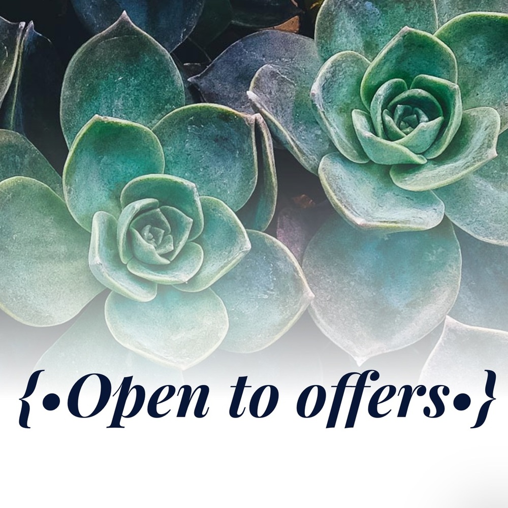 Reasonable offers accepted